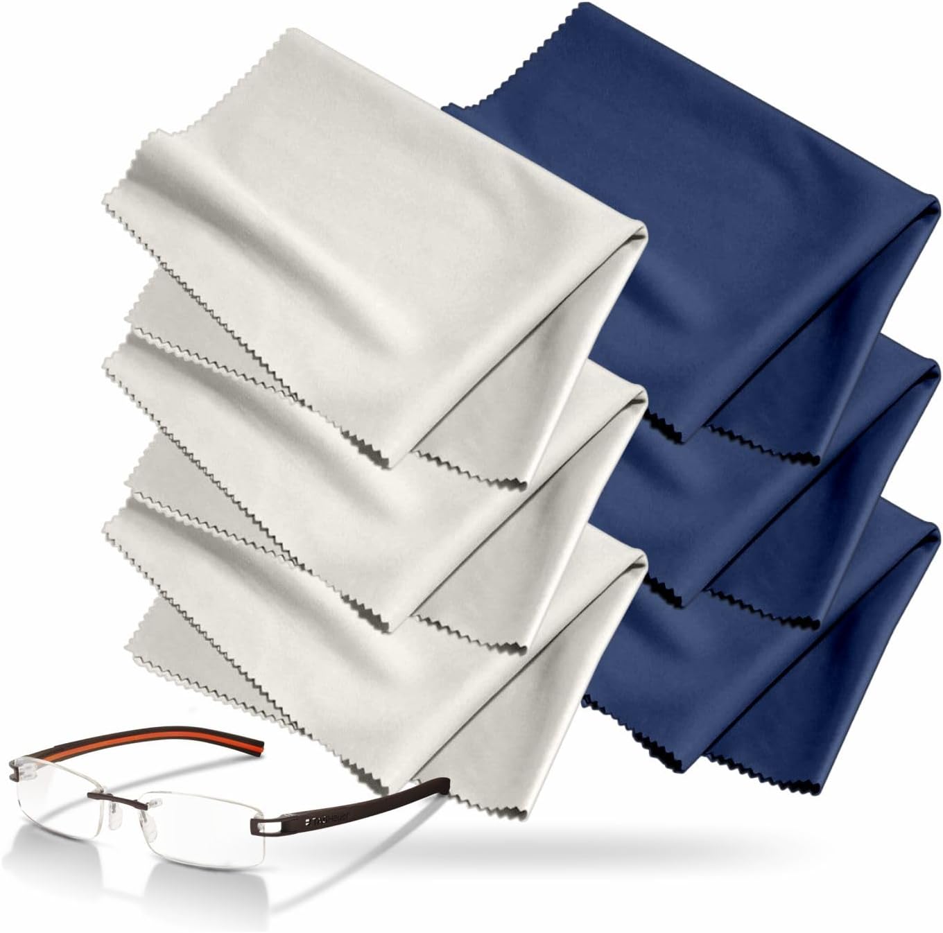 Screen Wipes Microfiber Cleaning Cloths Dust Cleaner Lens Wipes For Cleaning Tablets Camera Lens Binoculars Eyeglasses Smartphones Laptops TV Screens Glasses Essentials (Pack Of 6) Screen Wipes Microfiber Cleaning Cloths Dust Cleaner Lens Wipes For Cleaning Tablets Camera Lens Binoculars Eyeglasses Smartphones Laptops TV Screens Glasses Essentials (Pack Of 6)