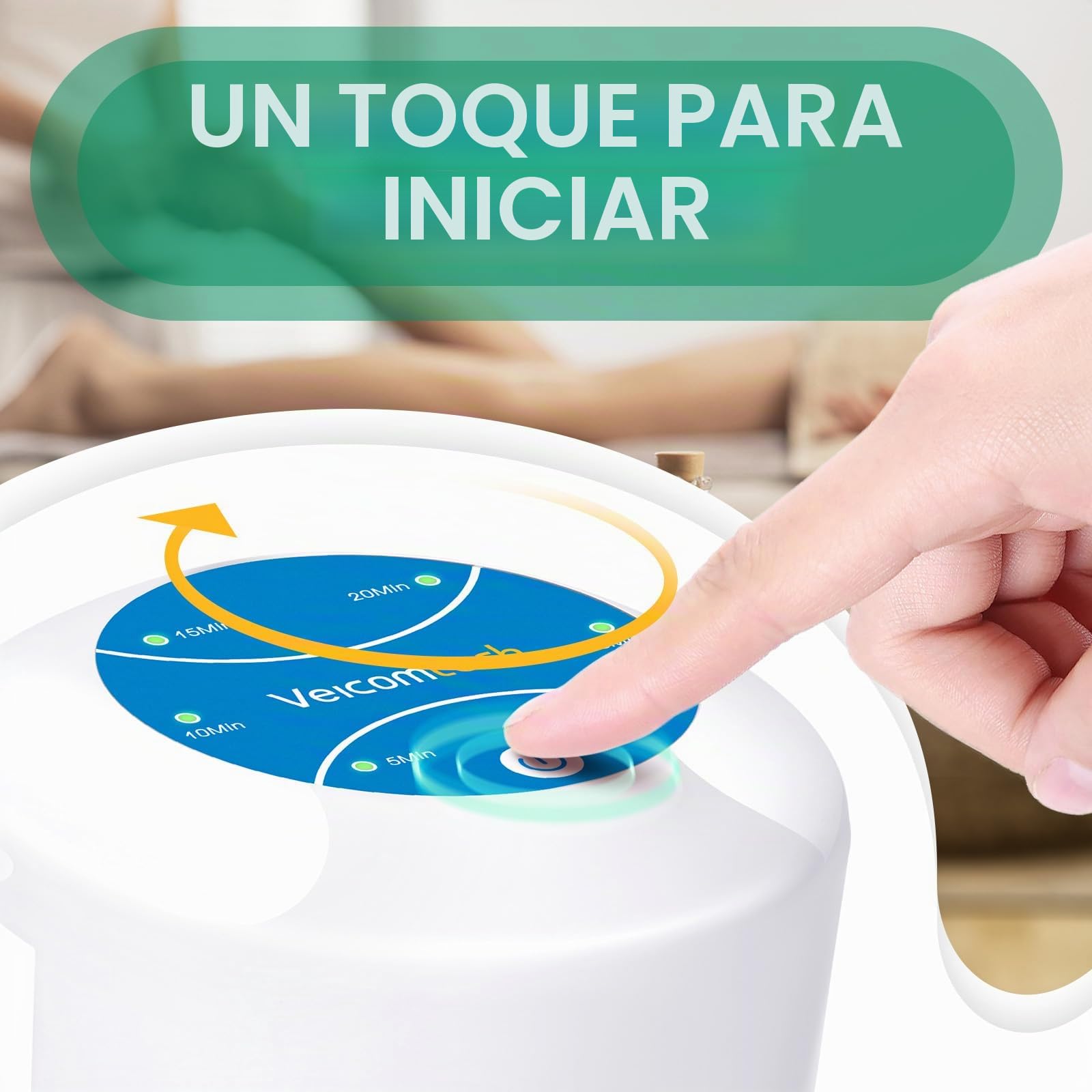 veicomtech Máquina de desintoxicación iónica para baño de pies, sistema de spa de pies para el hogar, salón, club de spa con 2 matrices y 100 forros de bañera