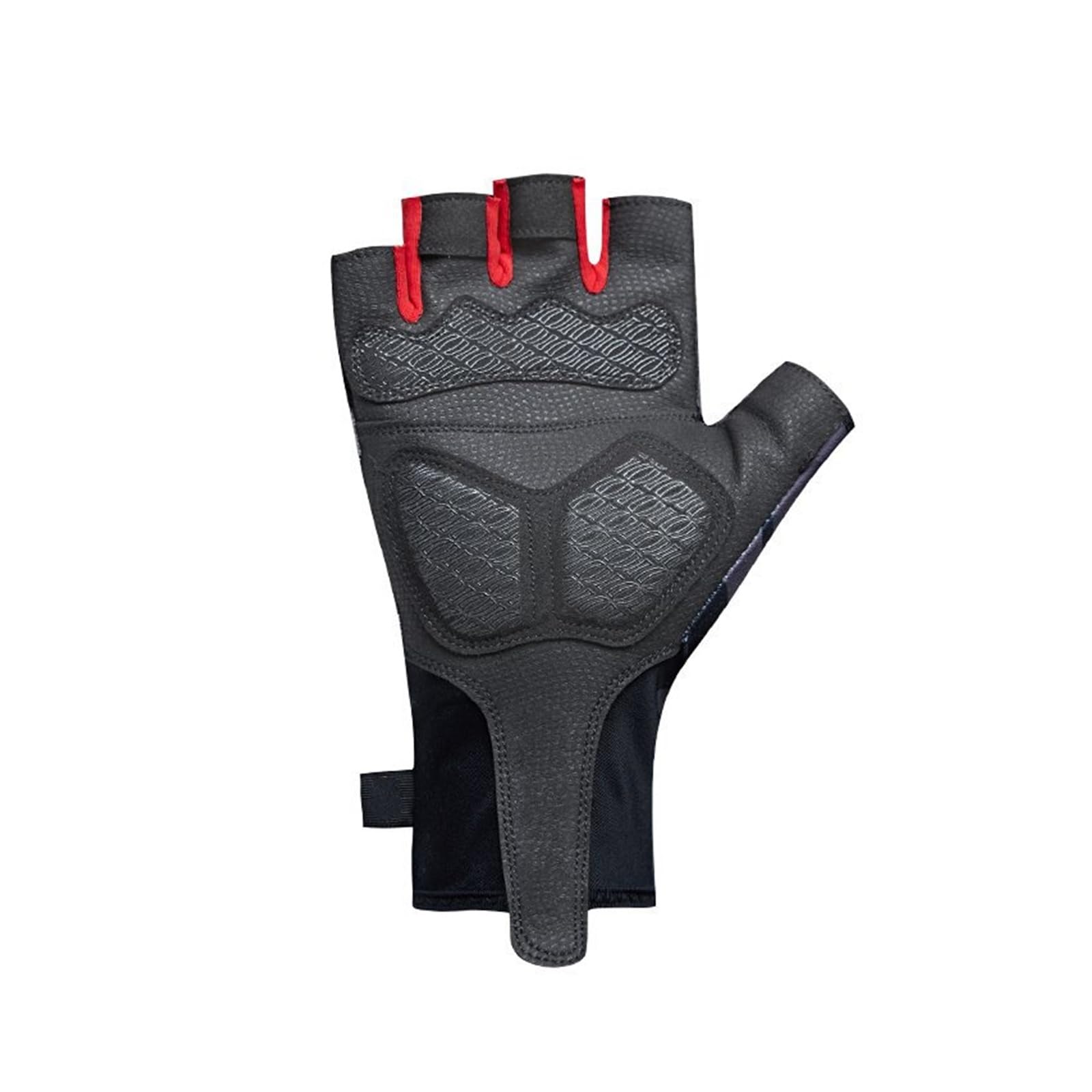 PuCio Motorrad-Fahrradhandschuhe, Winter-Thermo-Fleece, Vollfinger-Touchscreen, MTB, Rennrad-Handschuhe Männer und Frauen (Farbe : 1, Size : XL)