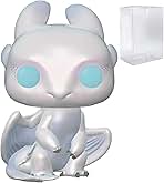 Comprar Funko How to Train Your Dragon 3: The Hidden World - Figura de vinilo Light Fury Pop! (incluye funda protectora compatible con Pop Box)