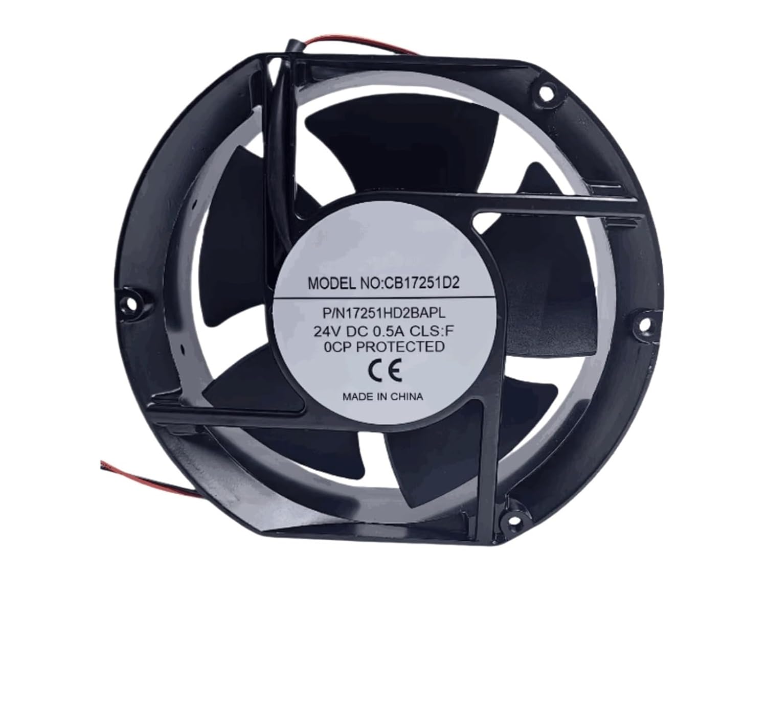 CB17251D2 P/N 17251HD2BAPL 24V Cooling Fan 0.5A