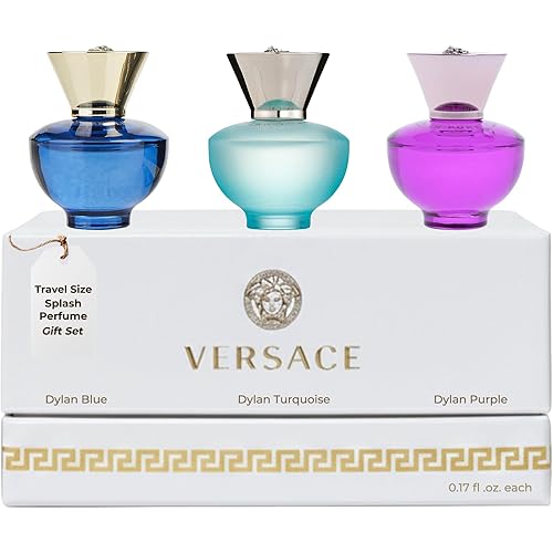 Versace Dylan Perfume for Women Mini Perfume Gift Set - Trio Splashes