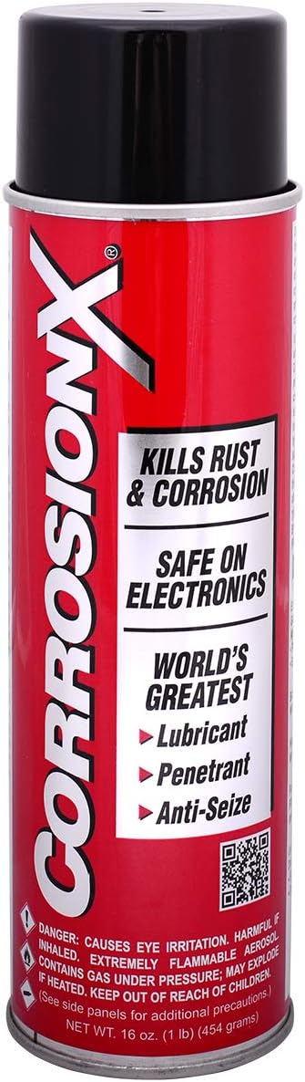 Corrosion-X 90102 Anti-Corrosion and Lubricant, 16-Ounce, Aerosol by Corrosion-X