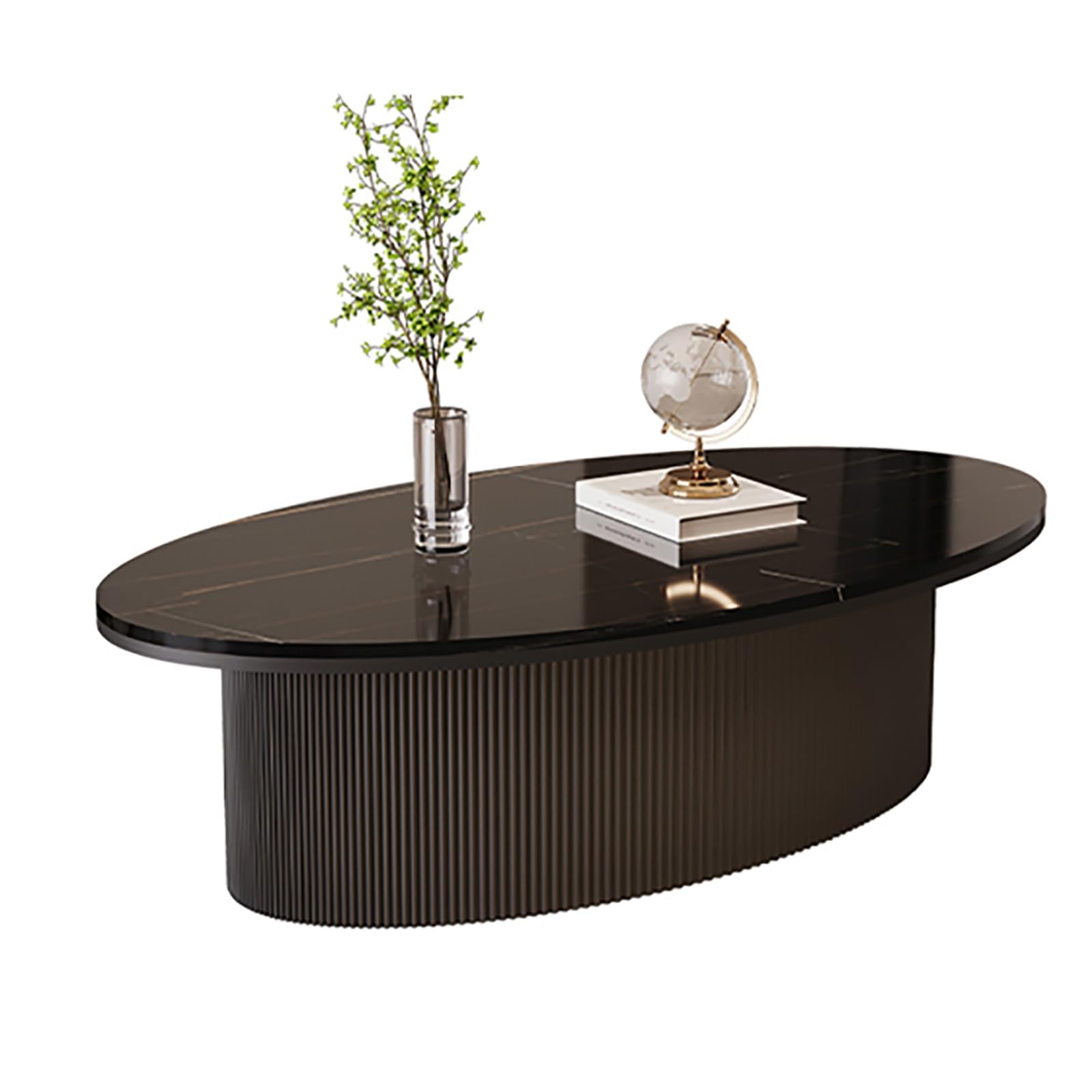 モダン サイドテーブル オーバル型 Amazon｜オーバル ローテーブル、リビングルーム用モダンコーヒー