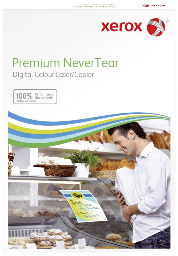 Xerox Office 410596 - Pack de 100 hojas de papel, película poliéster, A3