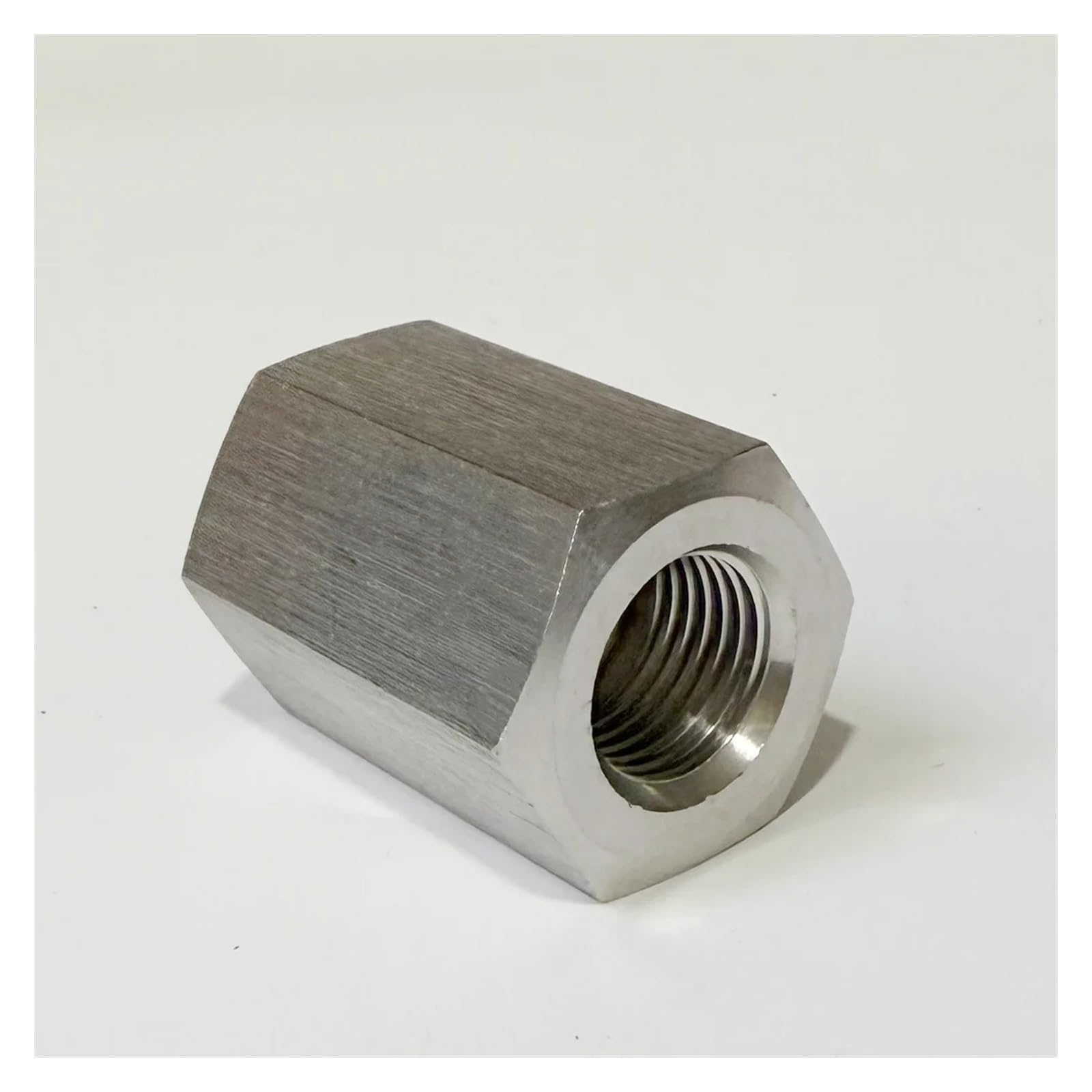 MQXFCZUX 1/2" BSPP to M20x1.5 Female 304 Stainless Steel High Pressure Hex Coupling Pipe Fitting Connector MQXFCZUX