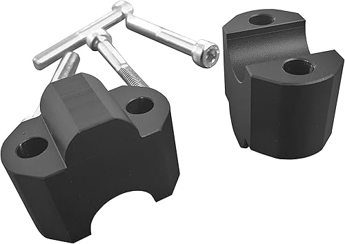 Miniatura 5 de VRS650 | Elevadores para Manillar de Kawasaki Versys 650 Motocicleta - 0.984 in arriba - Negro