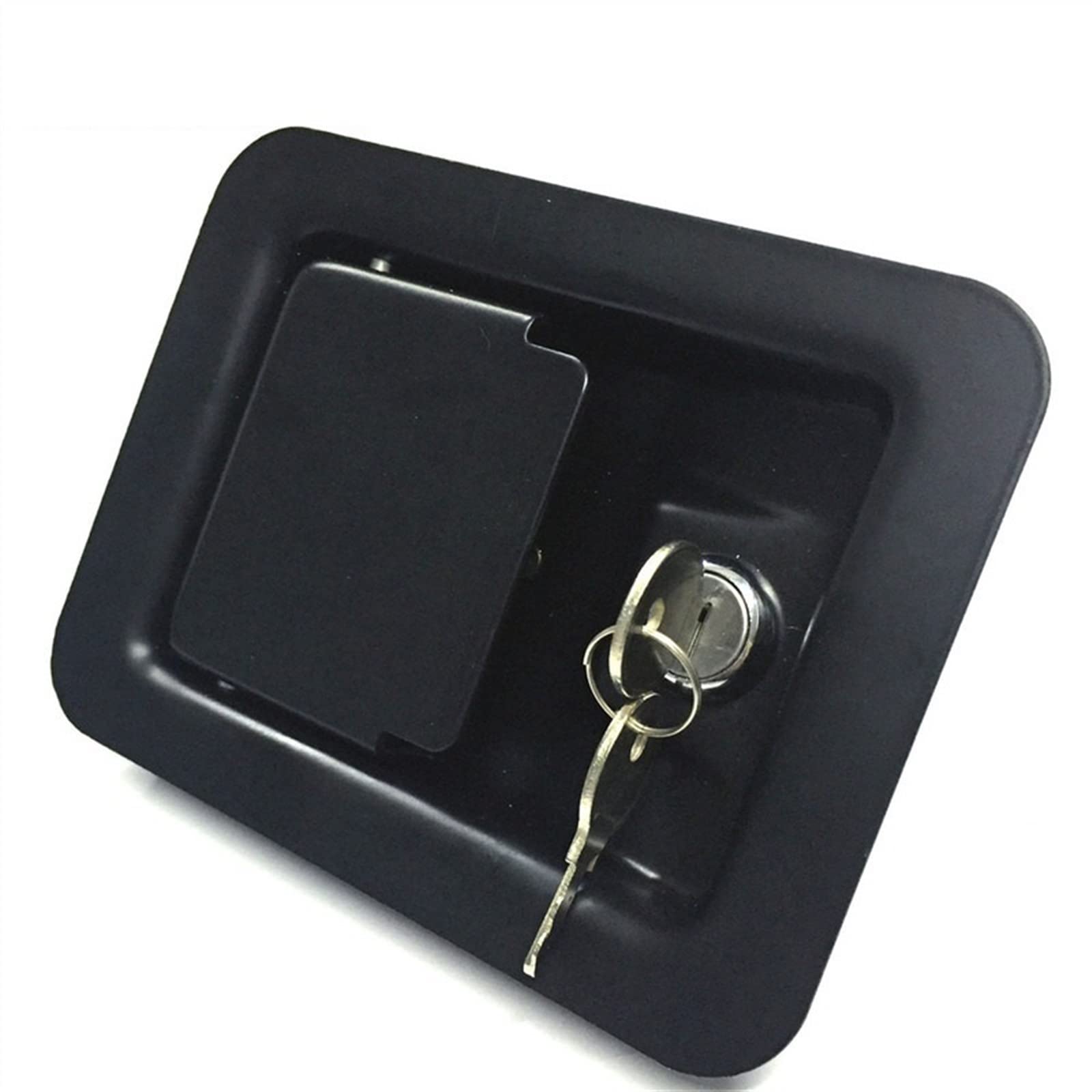 KmoNo Poignée Armoire Serrure à clé for Camion Coffre Train Voiture Bus électronique Armoire boîte à Air casier MS209 1 pièces (Color : Black)