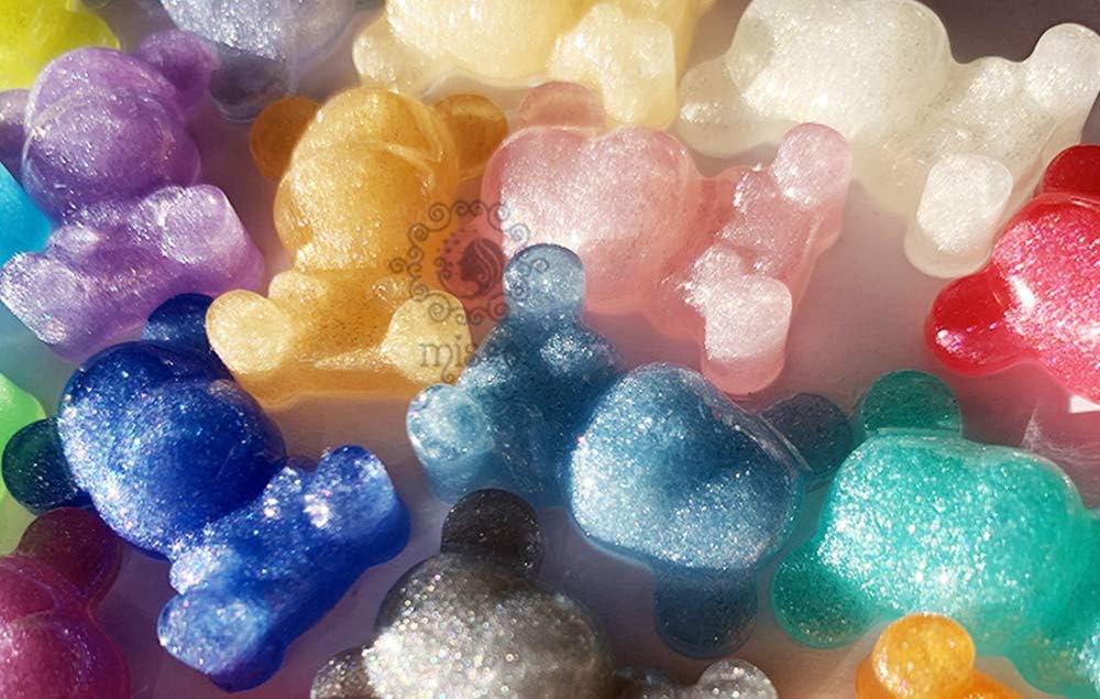 Newest Formula Epoxy Resin Pigment, 15 Dreamy Colors Liquid Glitter Dyes Non-Alcohol No Sinking High Concentrated Epoxy Resin Colorants for Resin Coloring Art DIY Jewelry Making Supplies