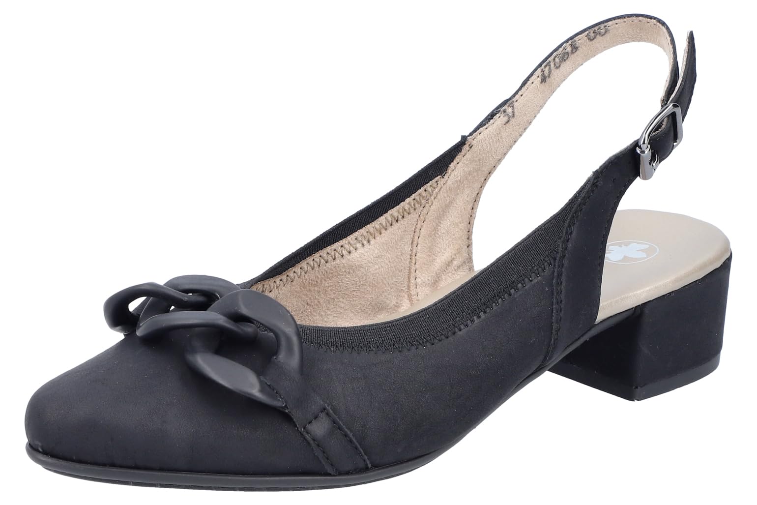 Rieker Women's 47068 Low Shoes, Black, 3.5 UK