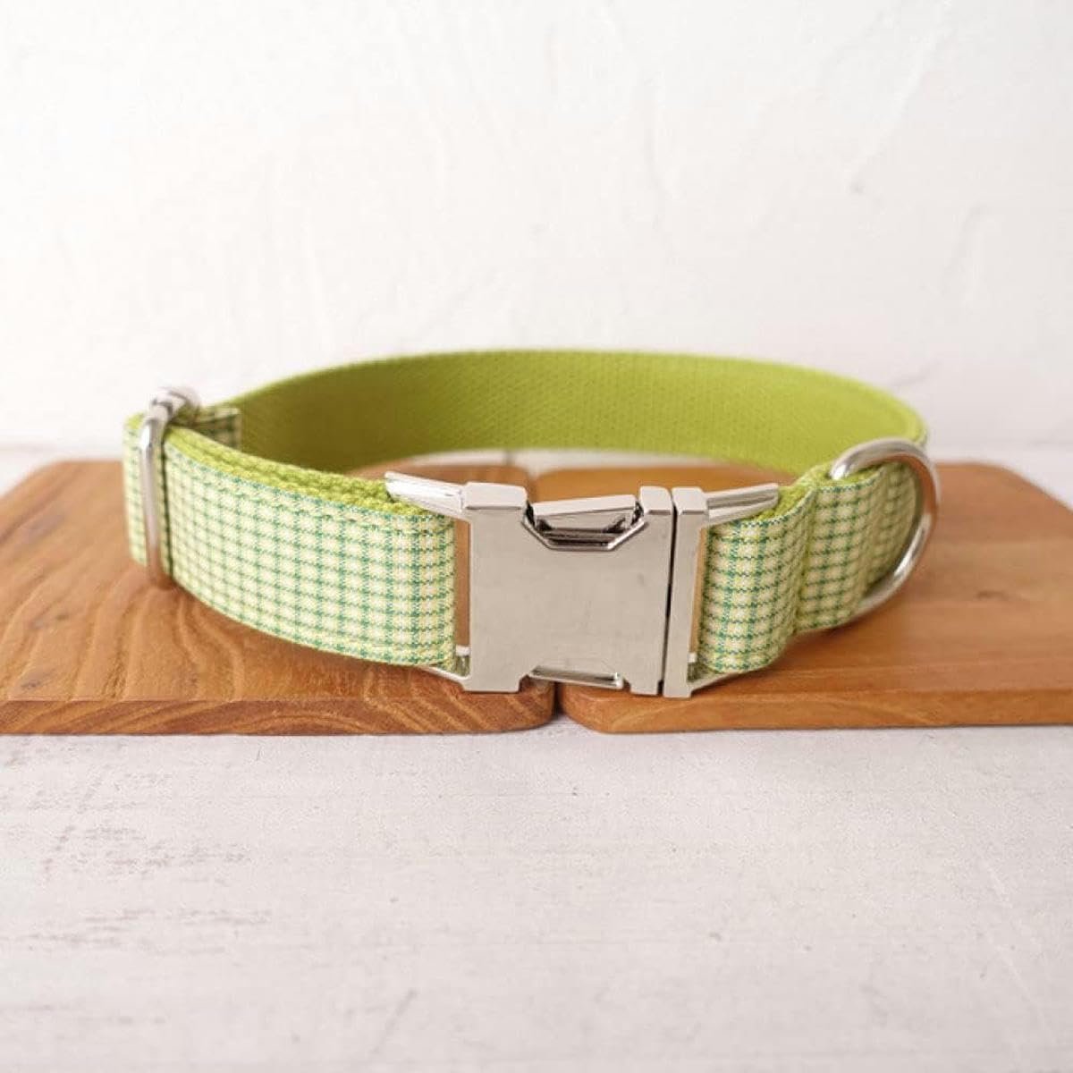 personalisiertes Hundehalsband mit Leine, verstellbares Welpenhalsband mit Namensschild, 5 Größen-Hundehalsband-L