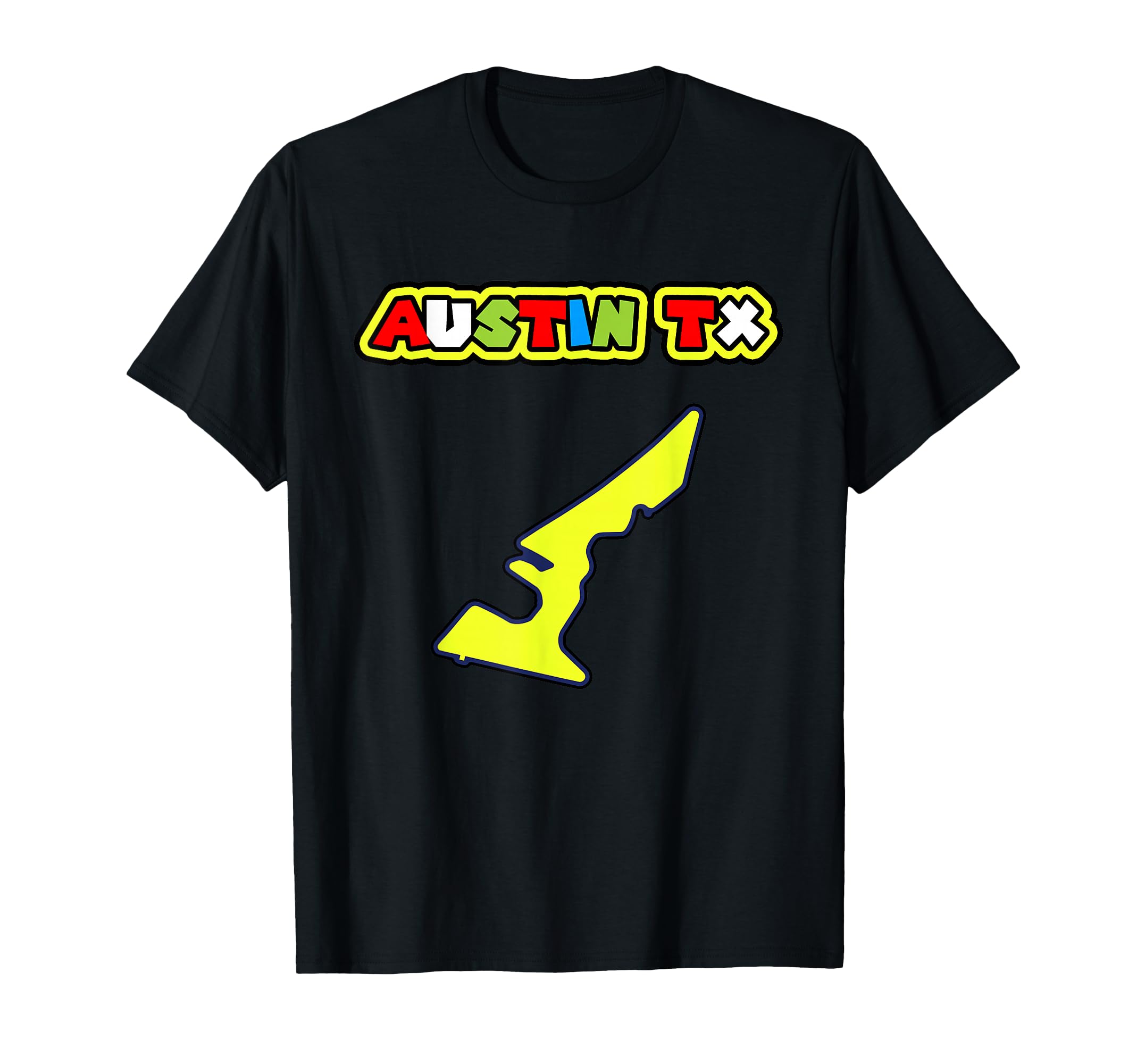American Super Bike T-Shirt Moto GP Austin Texas Tee T-Shirt