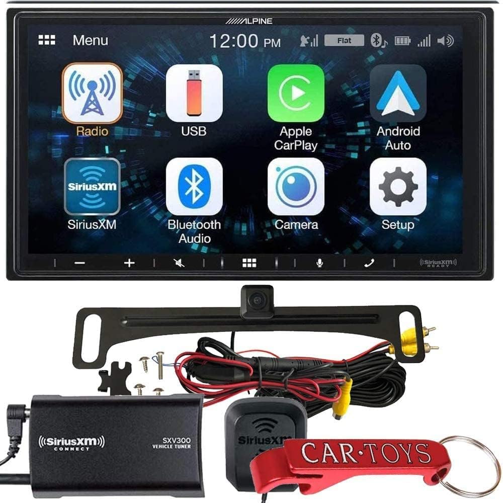 Alpine iLX-W650 7" Mech-Less Receiver Compatible with Apple CarPlay and Android Auto : Electronics