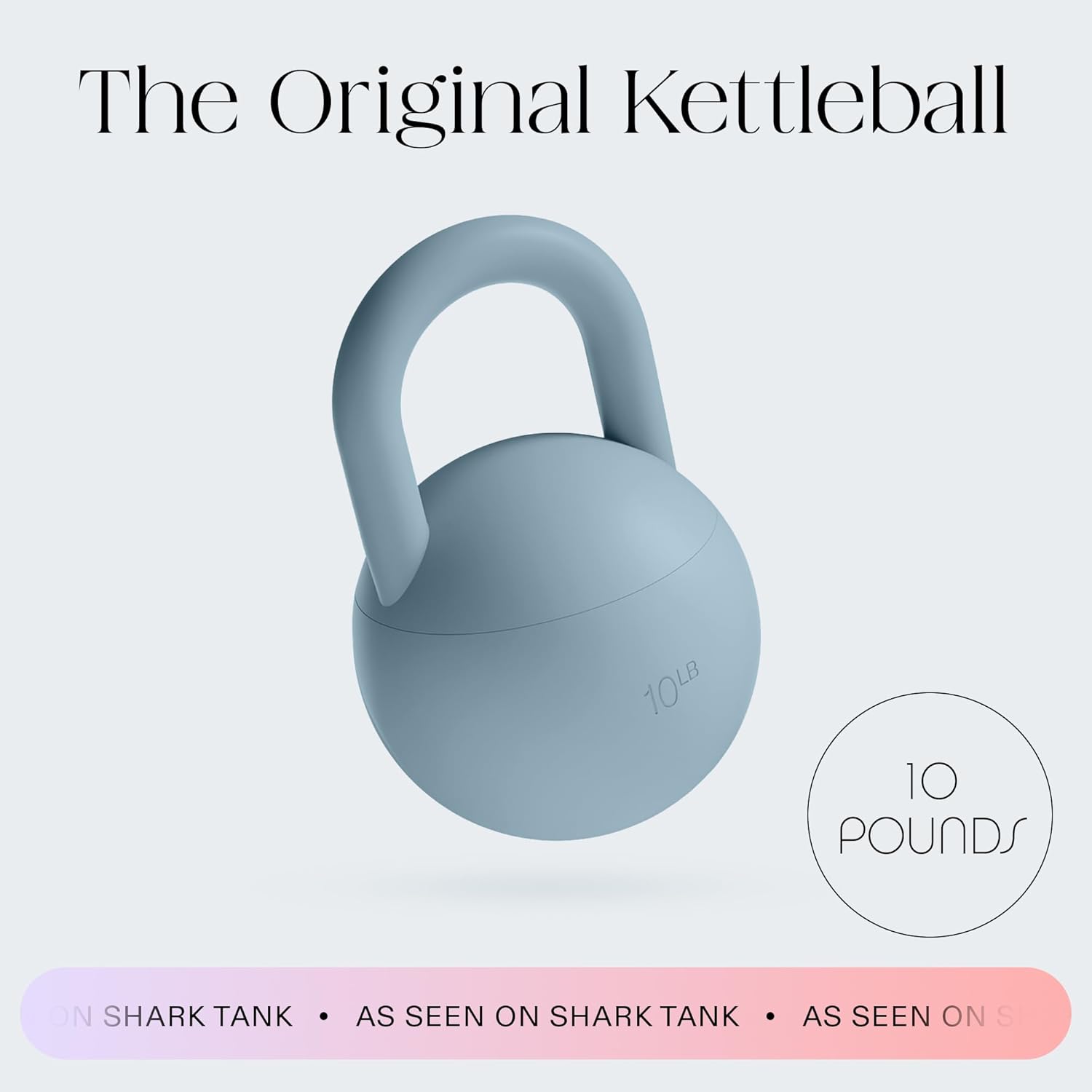 Bala Kettleball, Soft Kettlebell for Women - Kettlebells Strength & Core Training Equipment for Home Gym Workouts - Anti-Slip Grip Exercise Weights with Cushioned Impact-Resistant Base