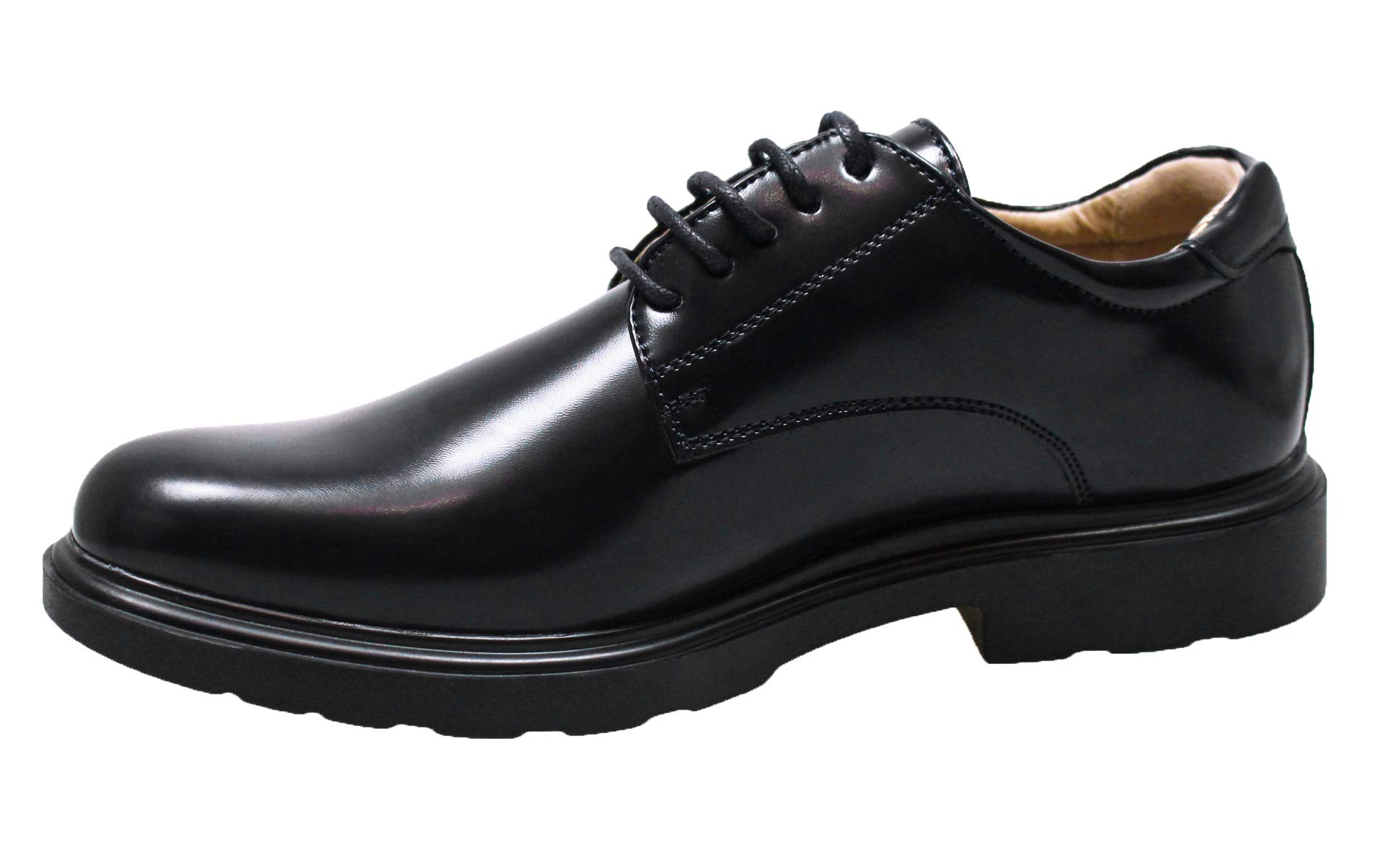 Evoga Scarpe uomo casual eleganti lucide sneakers parigine con tacco