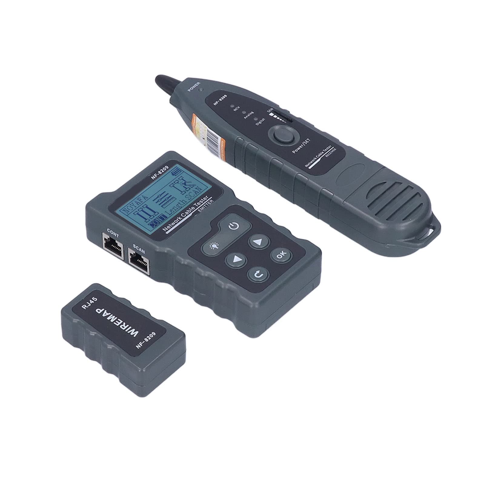 Portable Line Finder, POE Anti Interference Powerful Function High Accurate Cable Finder for Home for Outdoor for Industry for Technicist-image-3