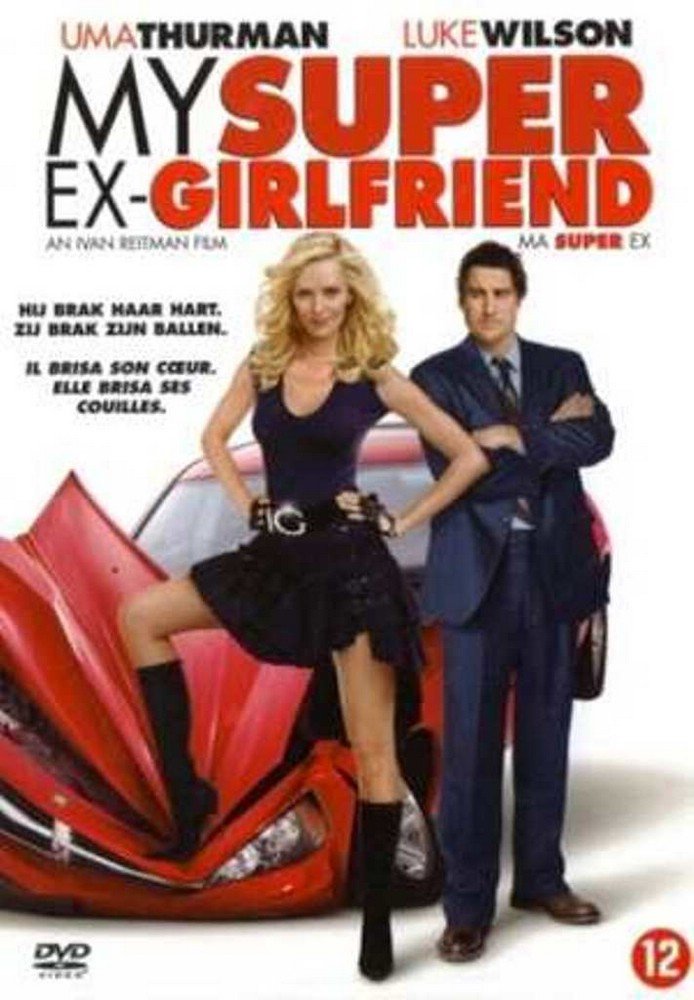 MY SUPER EX-GIRLFRIEND película DVD de humor con superhéroes y romance doméstico en castellano