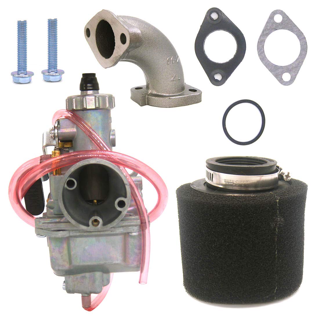 VM22 Carb 26mm Carburetor for Mikuni Intake Pipe Pit Dirt Bike 110cc 125cc 140cc Lifan YX