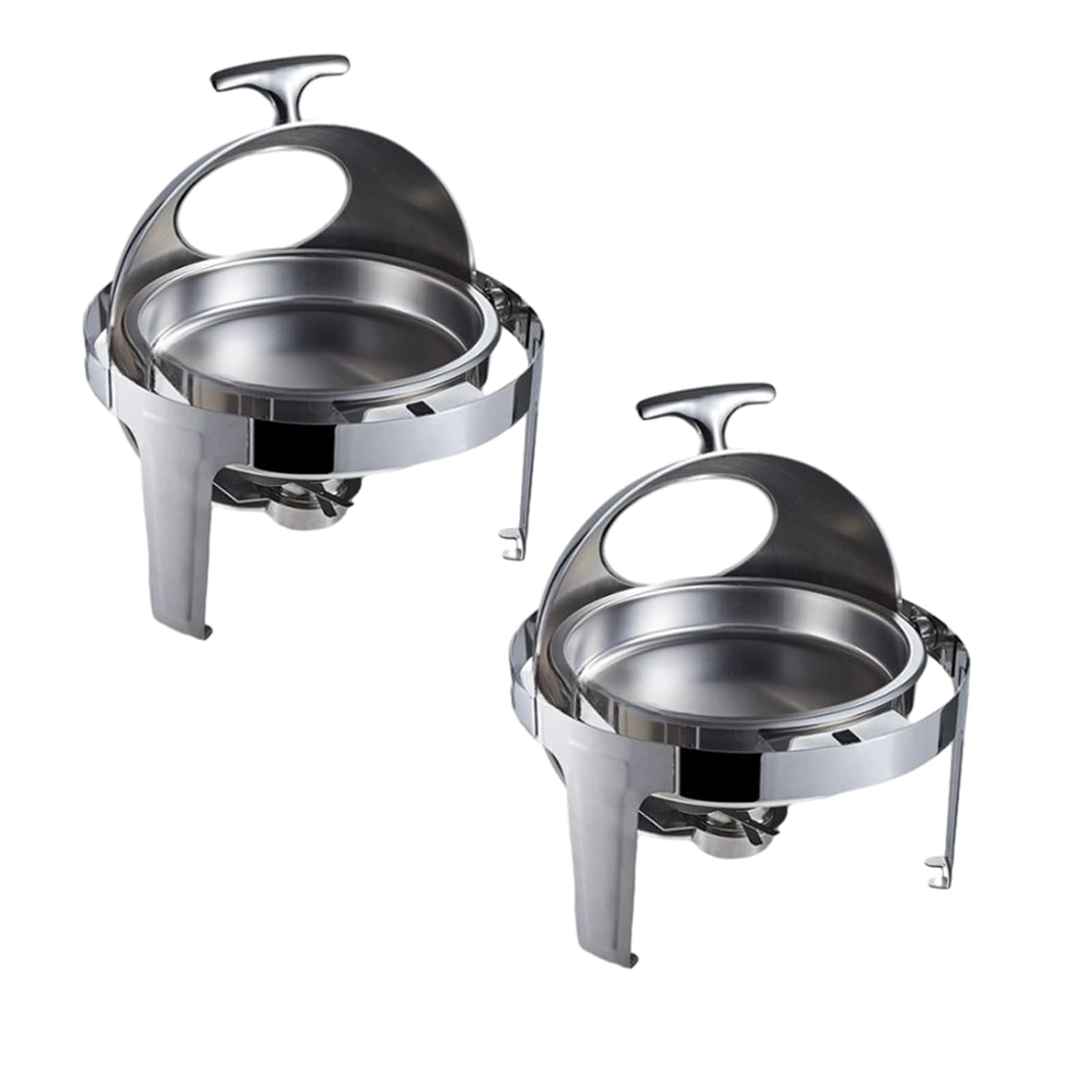 Set di scaldavivande per buffet e catering, con bobina riscaldante e coperchio, per feste e cene