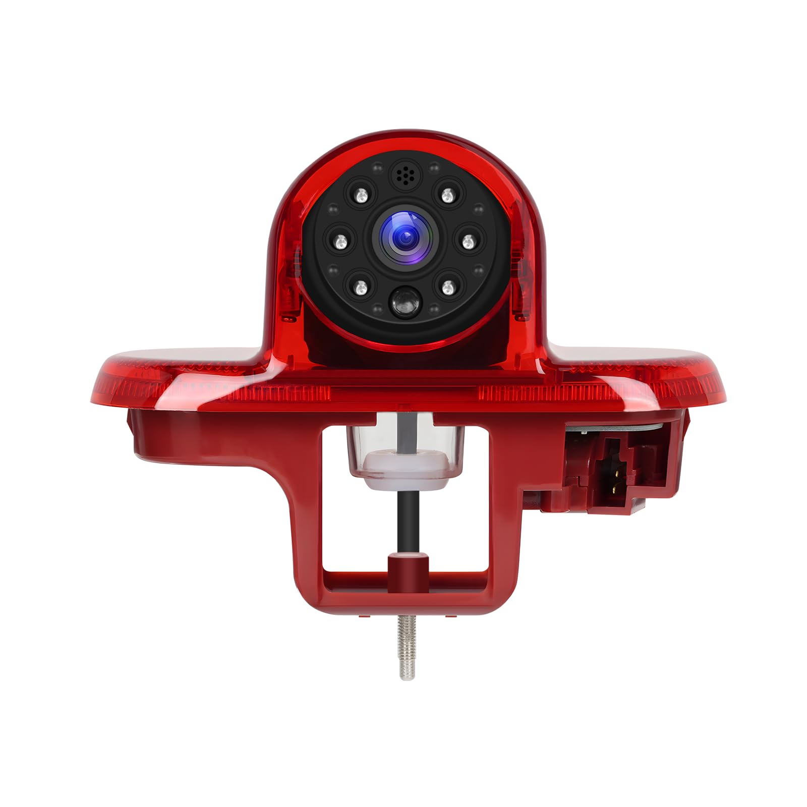 Telecamera Auto Posteriore con Luce Freno, Auto Terzo Roof per Renault Trafic 2001-2014 /Renault Trafic Combo 2001-2011 / Vauxhall Vivaro 2001-2014 con Visione Notturna Angolo Ampio Impermeabile IP67