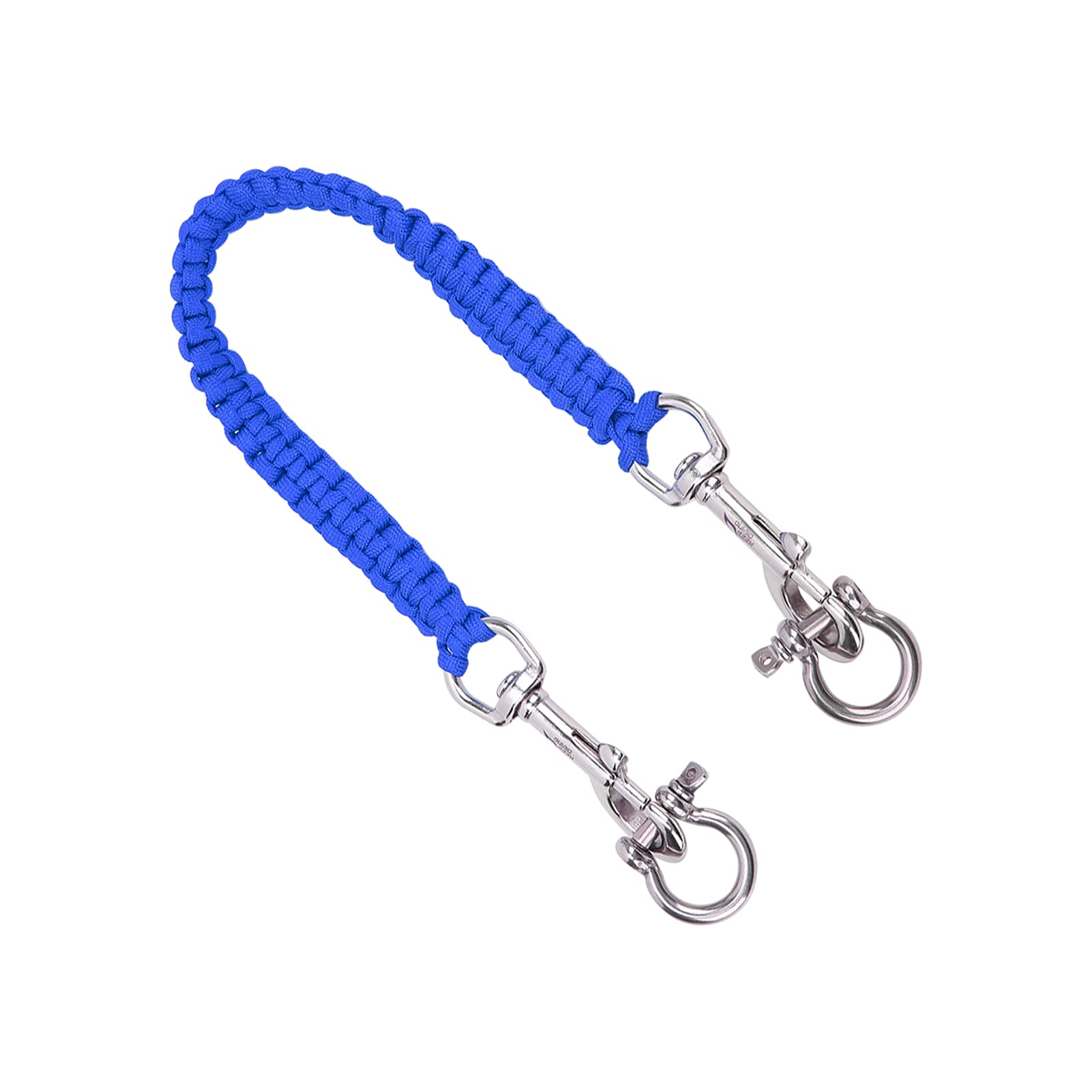 VGEBY Diving Camera Lanyard 316 Stainless Steel, 360° Flexible Rotation, for Dive (RoyalBlue)