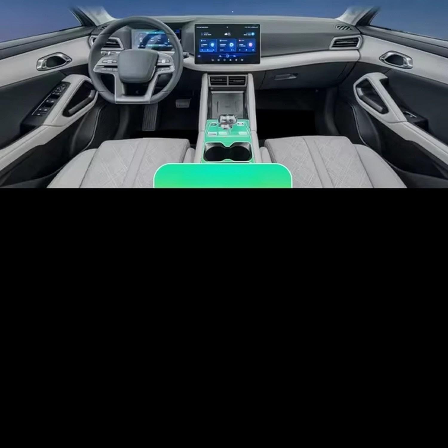 Film TPU BYD Yuan UP anti-rayures console centrale écran