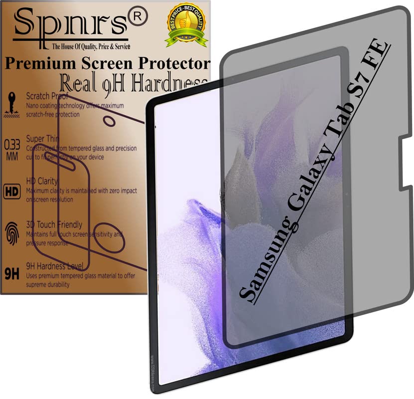 SpNrS [9H Hardness] Screen Protector Compatible With Samsung Galaxy S7 FE [Pack Of 1] (B09T74XY4K) Amazon Price History, Amazon Price Tracker