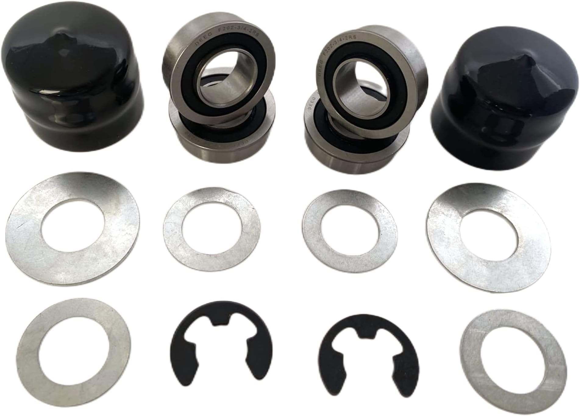 Kit Conversione Boccola A Cuscinetto Ruota Anteriore Per Tosaerba Husqvarna AYP Poulan - 532124959 - Foto 2