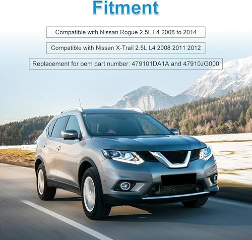 Miniatura 6 de 2 sensores de velocidad de rueda compatibles con Nissan Rogue 2.5L L4 2008 2009 2010 2011 2012 2013 2014, Nissan X-Trail 2.5L L4 2008 2011 2012,