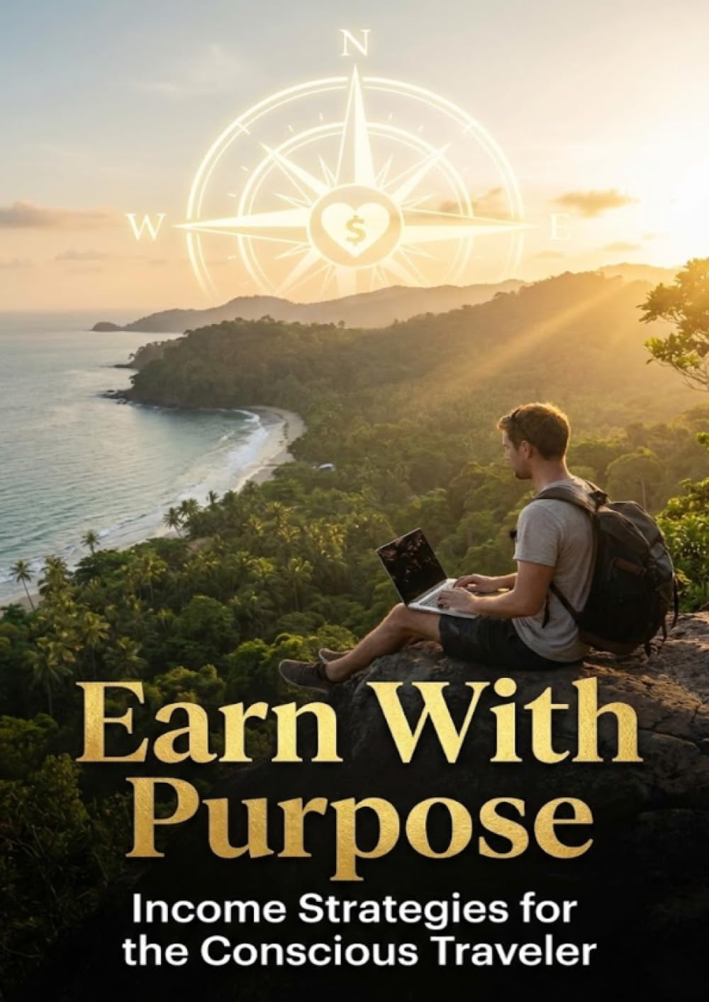 Earn With Purpose: Income Strategies for the Conscious Traveler: Build Location-Independent Revenue That Honors Your Values, Protects Your Peace, and Funds Travel That Actually Matters