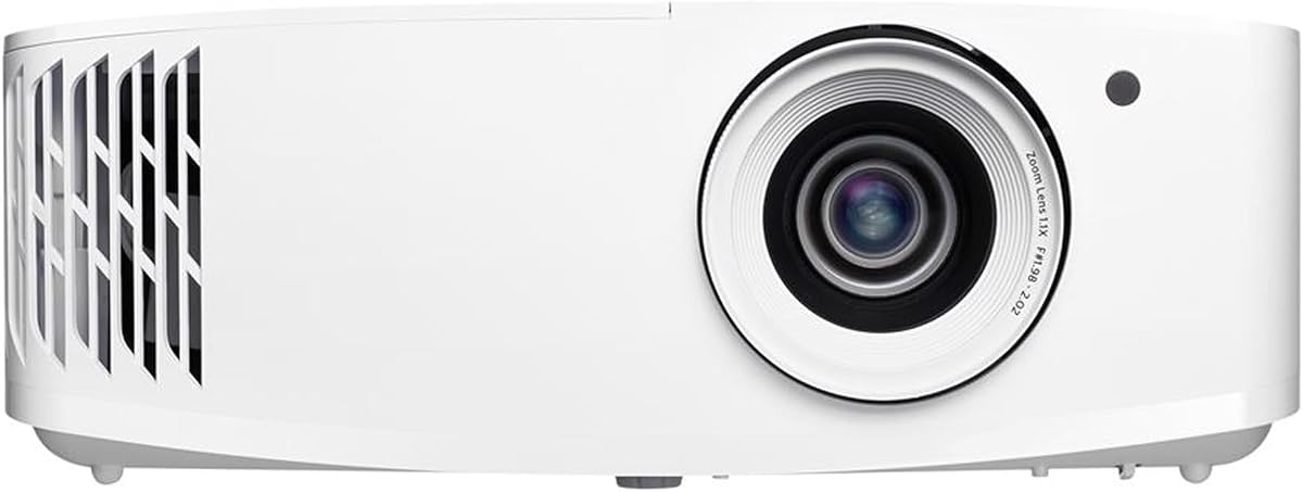 Optoma 4K400x - 4K UHD, 4000 lúmenes, HDR10/HLG, juegos 240 Hz 1080p, retardo de entrada bajo de 4,2 ms, 4K