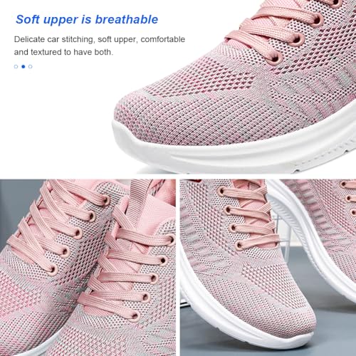 Image of Padgene Womens Sneakers Lightweight Tennis Walking Shoes Sports Running Shoes for Woman Mesh Breathable Gym Fashion Sneakers Athletic Comfortable Casual