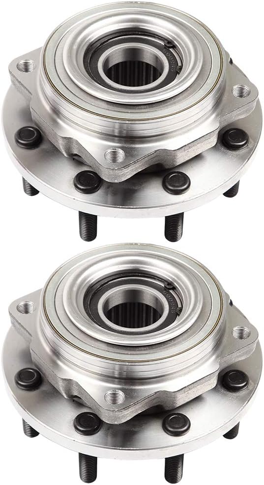 SCITOO Wheel Hub Wheel Bearing Assembly Front fit 515131 Replacement Fit for Ford F-350 Super Duty 2011-2016 has ABS Wheel Hubs 5 Lugs 8 Lugs Wheel Hub Bearing Assemblies W/ABS 2pcs