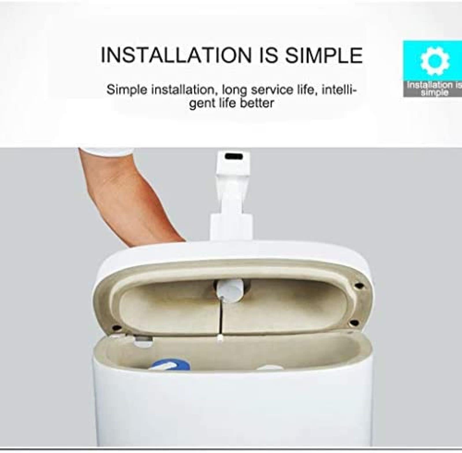 Bagno WC Orinatoio Valvola di Scarico Smart Touchless Sensore A Infrarossi Automatico Orinatoio Flusher DC 4.5 V/AC 220 V Parti di Servizi Igienici,Constructive23