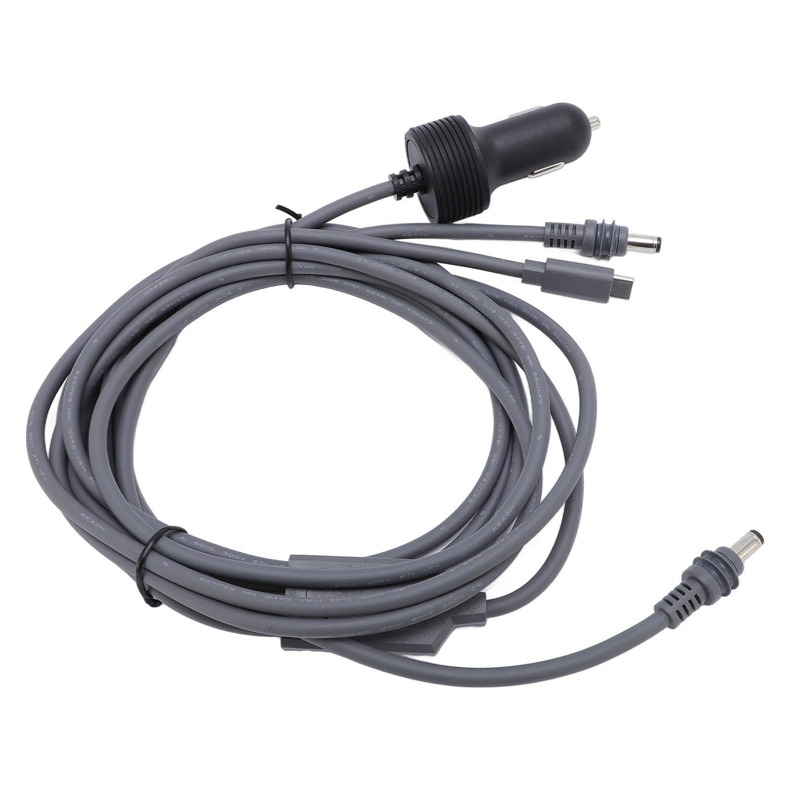 Establo 3 del Cable de Corriente Continua por Satélite en 1 Cargador del Coche para el Material Plástico de Cobre Púrpura del Camión del Coche Rv (#5)