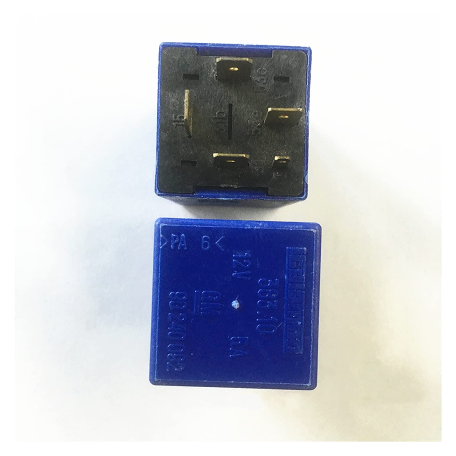 Relé 90240092 Intermitente de 12V 5 Pines Relevador de Luces de Emergencia Coche