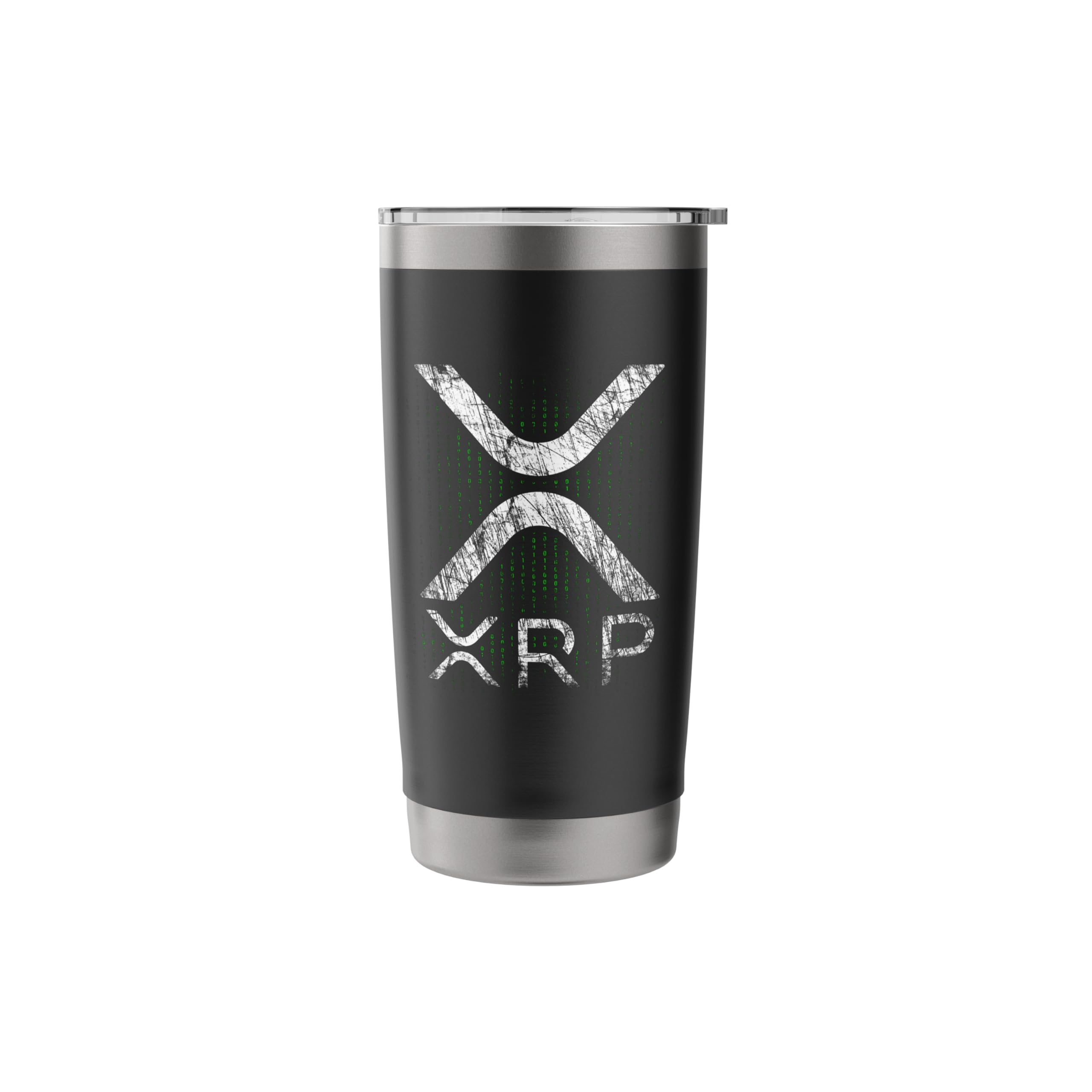 Amazon.com | XRP Crypto - XRP Binary Code Logo - XRP Cryptocurrency - XRP  Stainless Steel Insulated Tumbler: Tumblers & Water Glasses