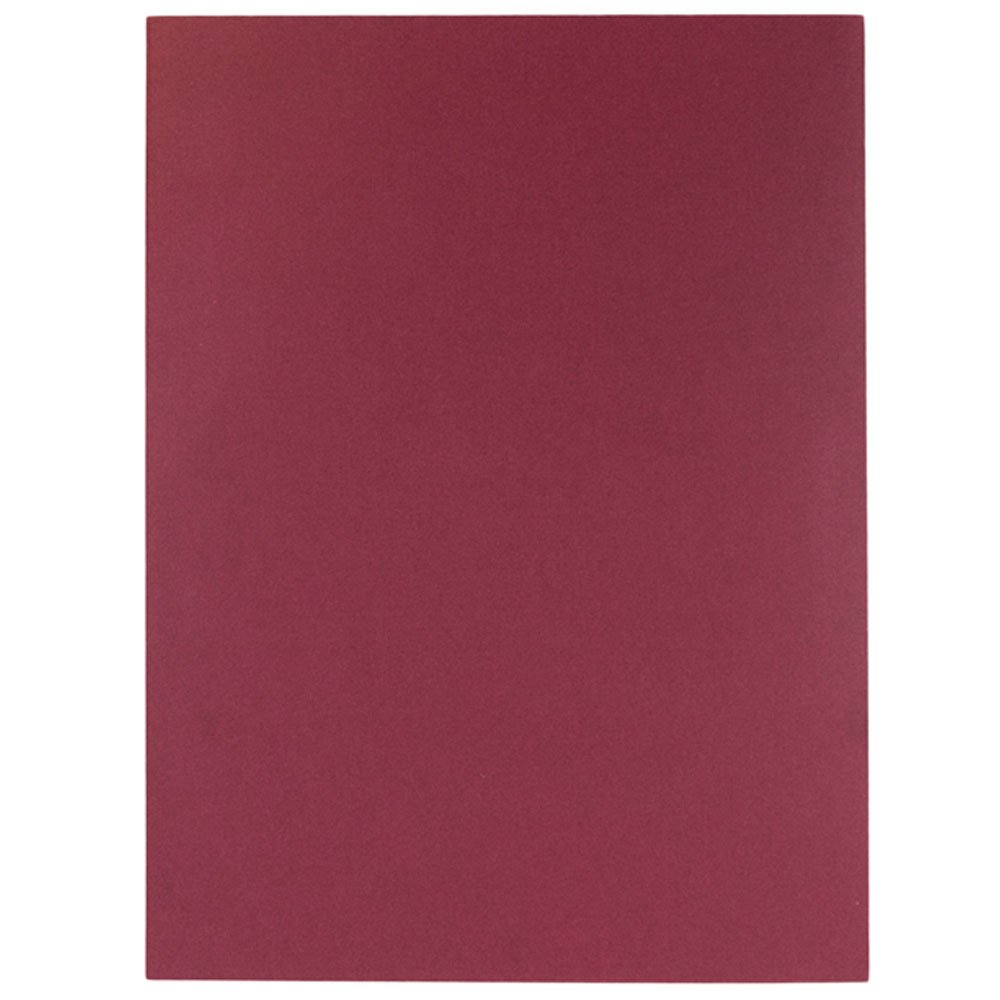 JAM PAPER Präsentationsmappen aus Leinen, mit zwei Taschen, strukturiert, Briefgröße, Burgunderrot, 25 Stück