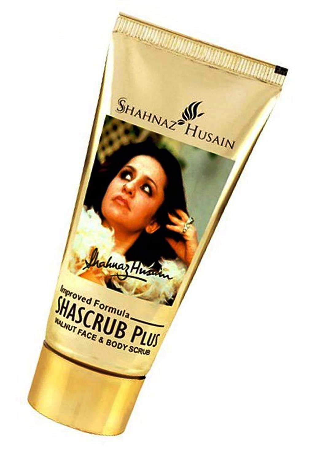 Shahnaz Husain Shascrub Plus - Walnut Face and Body Scrub 40 Gms