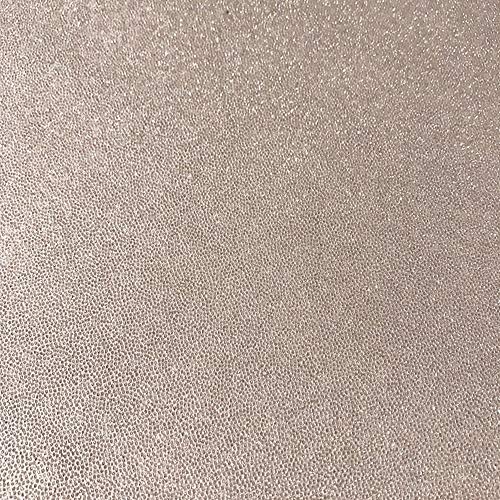 Muriva Lipsy London Luxe Plain Real Glitter Sparkle Wallpaper Luxury Textured Vinyl 10m Roll [Rose Gold 144812]