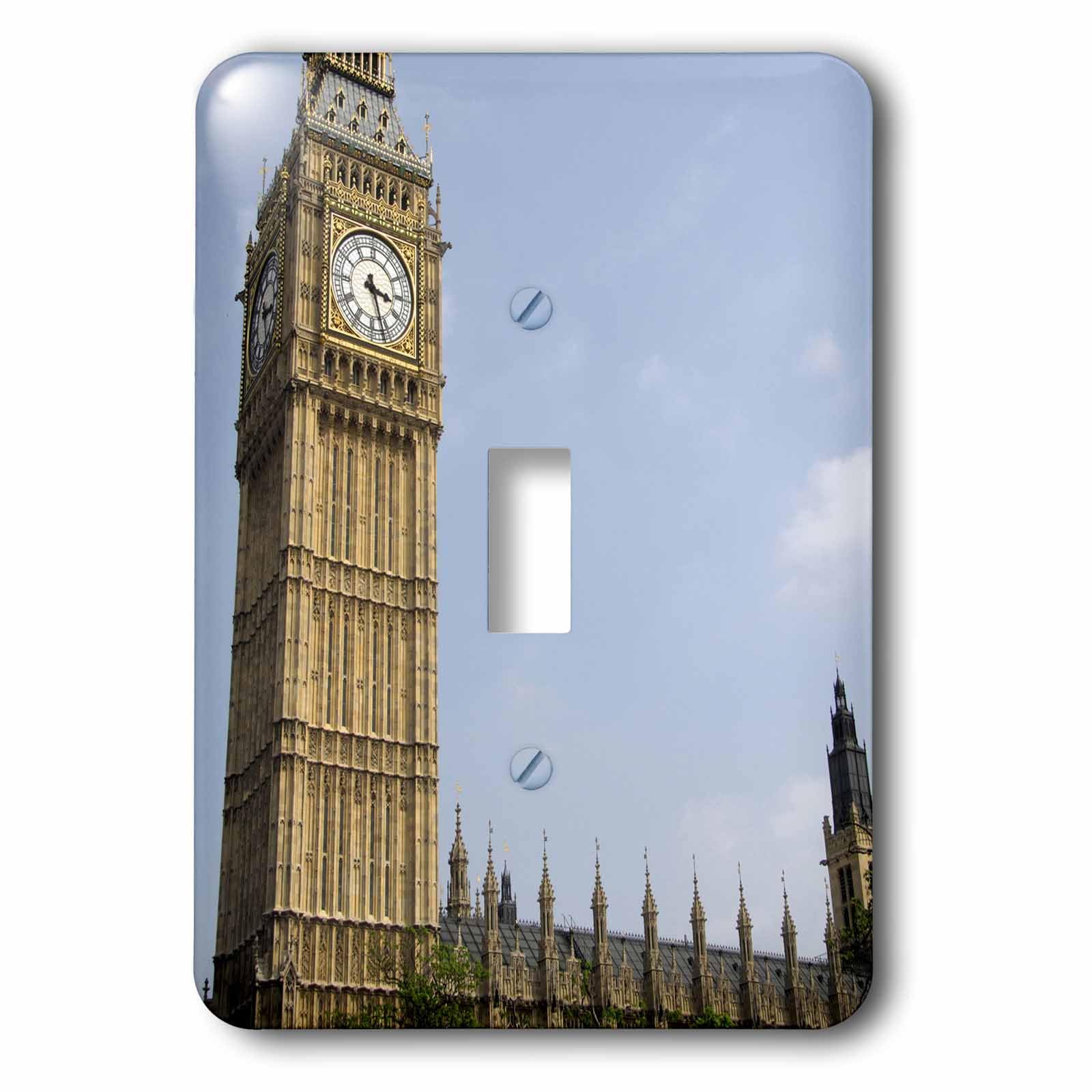 Big Ben Horloge Tour interrupteur simple 3dRose lsp_82737_1 Angleterre Londres interrupteur bascule