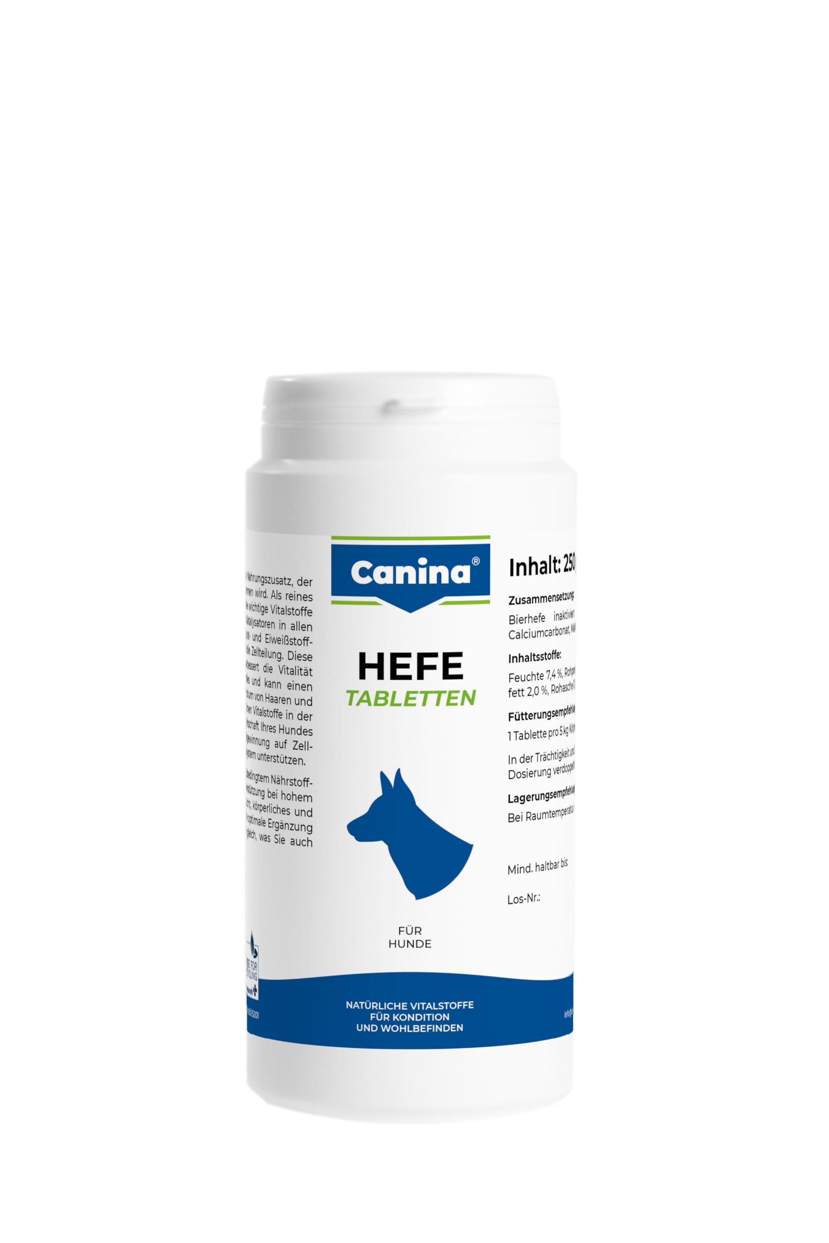 Canina Pharma Hefe Tabetten 250g