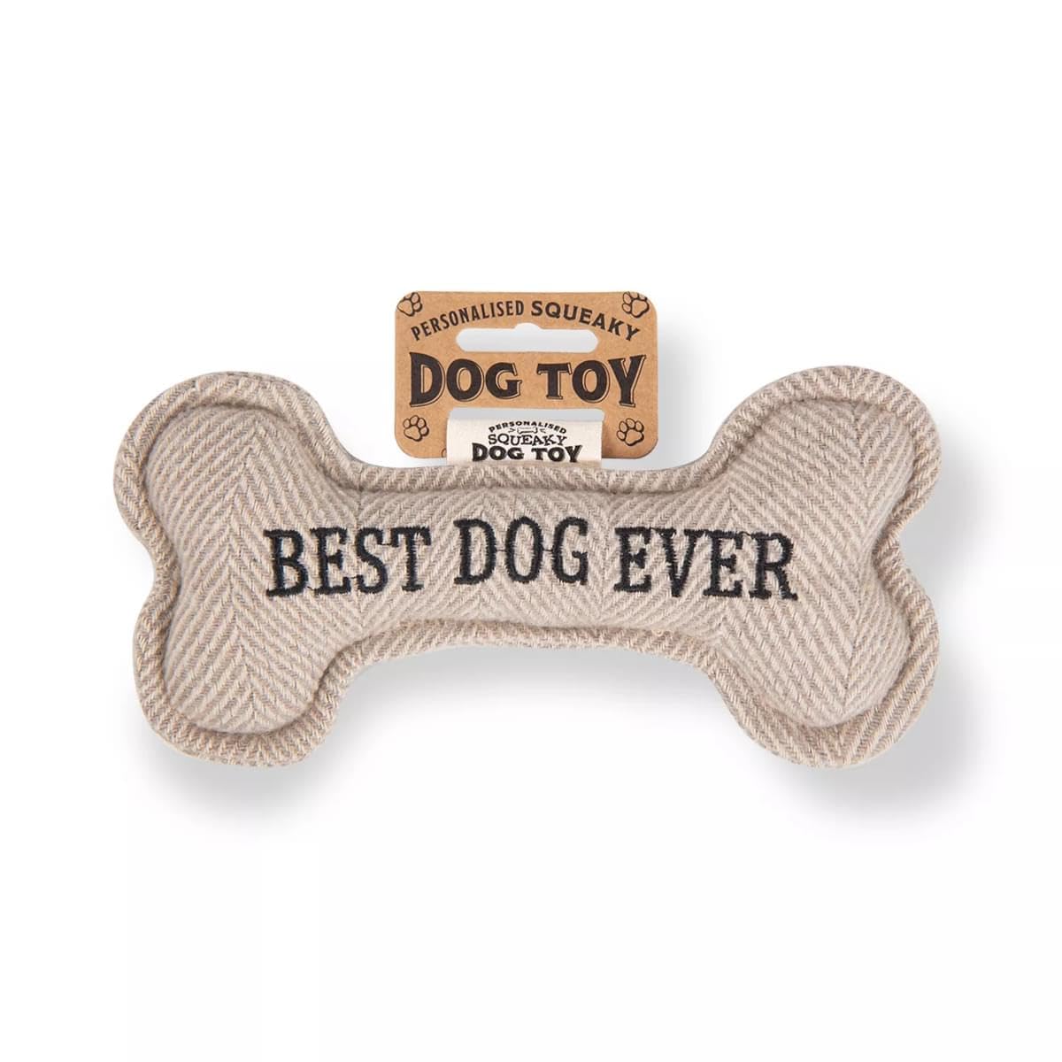 History & Heraldry Squeaky Dog Toy (Best Dog Ever) — image 1