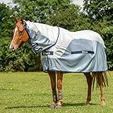 Wasserdichte Fliegendecke Bucas Buzz-Off Rain Full Neck - 155