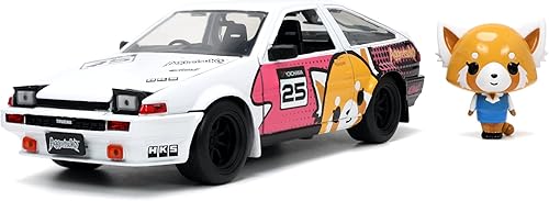 Jada Toys Aggretsuko 1986 Toyota Trueno AE86 124 disponible en Yaxa Peru