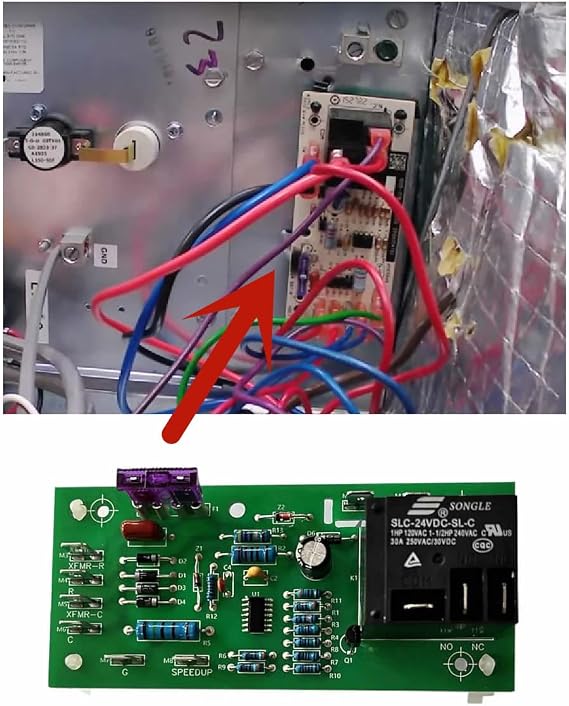 PCBFM103S Fan Blower Control Board Time Delay Replacement