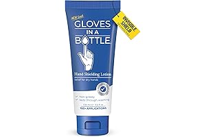 Gloves In A Bottle: Silicone Hand Lotion for Dry Cracked Skin - 3.4 oz.