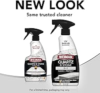Vista 8 de Weiman Quartz Countertop Cleaner and Polish (2 Pack w/Micro Towel) Clean and Shine Your Quartz Countertops Islands and Stone Surfaces with Ultra