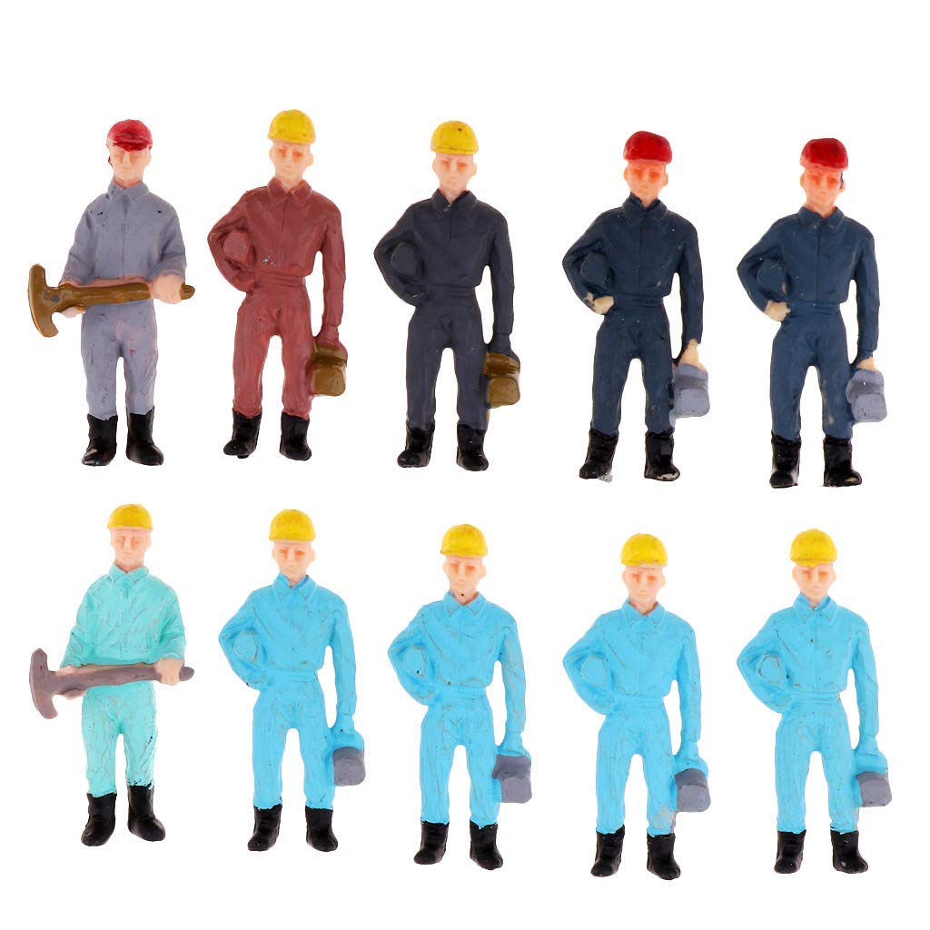 WSI　作業員　ミニチュア模型　1/50 Amazon | 作業員モデル 模型 塗装 労働者モデル 人フィギュア 全3選択