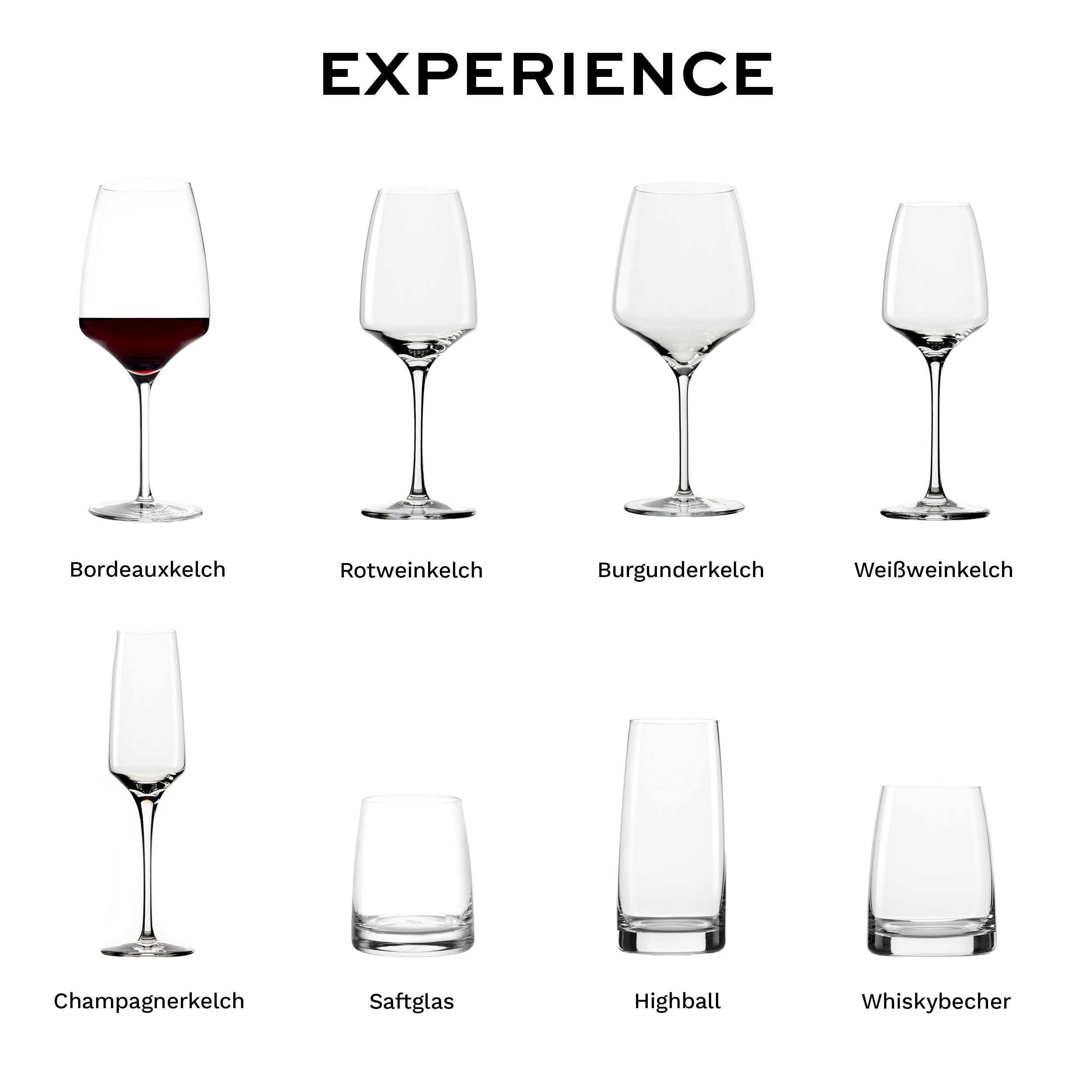 Stölzle Lausitz Bordeauxgläser Experience 6er-Set 645ml – Hochwertige Rotweingläser ideal für Bordeaux – Bordeauxkelch aus Kristallglas für maximale Aromaentfaltung – Spülmaschinen- & Stoßfest